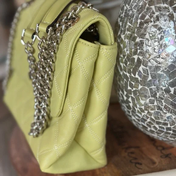 Kate Spade Yellow Quilted Natalia Shoulder Bag - Picture 5 of 13